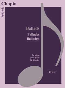 Ballades by Frédéric Chopin, 9783741914324