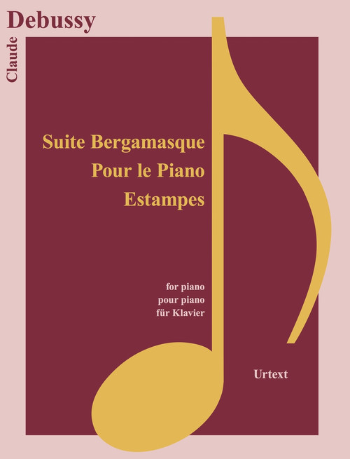 Suite Bergamasque, Pour le piano, Estampes by Claude-Archilles Debussy, 9783741914508