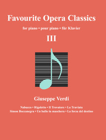 Favourite Opera Classics III by several composers, 9783741914645