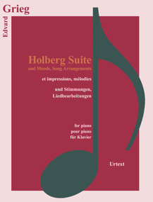 Holberg Suite and Moods, Song Arrangements by Edvard Grieg, 9783741914713