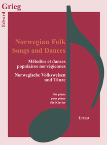 Norwegian Folk Songs and Dances by Edvard Grieg, 9783741914744