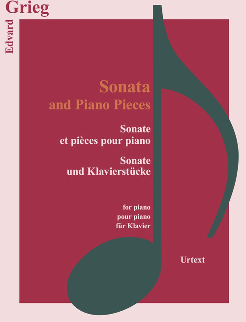 Sonata and Piano Pieces by Edvard Grieg, 9783741914751