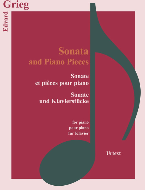 Sonata and Piano Pieces by Edvard Grieg, 9783741914751