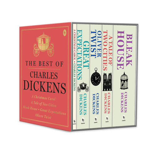 The Best of Charles Dickens (Boxed Set) by Charles Dickens, 9789362144416