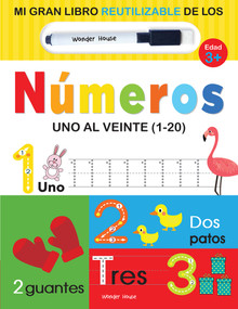 My Big Wipe Clean Book of Numbers One to Twenty ( 1-20 ) - Spanish, 9789362145635