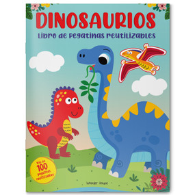 Reusable Sticker Book Dinosaur - Spanish by , 9789362149749