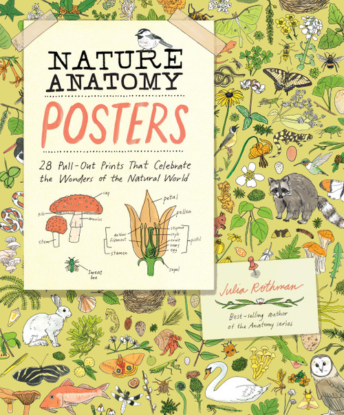 Nature Anatomy Posters (28 Pull-Out Prints That Celebrate the Wonders of the Natural World) by Julia Rothman, 9781635869934