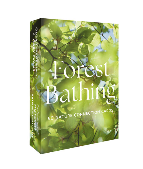Forest Bathing (50 nature connection cards) by The Forest Bathing Institute, 9781836000082