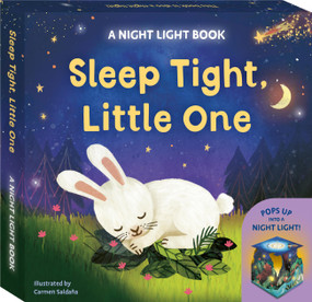 Sleep Tight, Little One (Bedtime story that pops up into a night light! With rechargeable USB-c LED) by David Hawcock, Johnny Barr, Carmen Saldana, 9781836007302