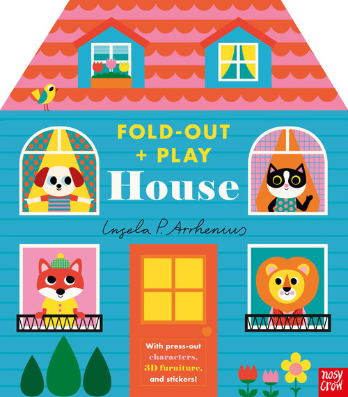 Fold-Out + Play: House by Ingela P Arrhenius, 9798887772028