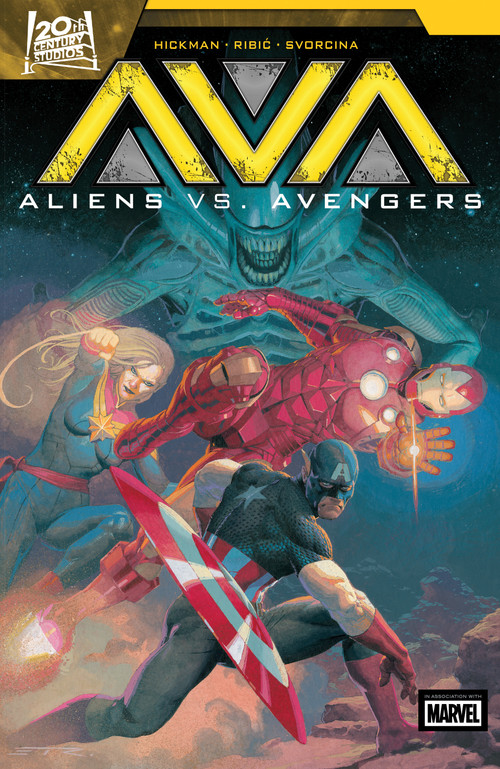Aliens vs. Avengers by Jonathan Hickman, Esad Ribic, Esad Ribic, 9781302952006