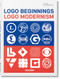 Logo Beginnings (Logo Modernism. 45th Ed.) (Bi-Lingual Edition) by Jens Müller, 9783754401378