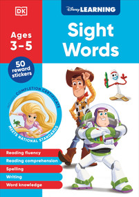 Disney Learning Sight Words (Ages 3-5) (Preschool English Reading, Spelling, Writing Workbook for Kids, Curriculum-Based) by DK, 9798217128235