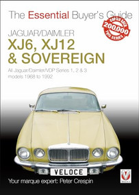 Jaguar/Daimler XJ6, XJ12 & Sovereign (All Jaguar/Daimler/VDP series I, II & III models 1968 to 1992) by Peter Crespin, 9781845841195
