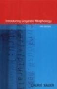 Introducing Linguistic Morphology by Laurie Bauer, 9780748617050