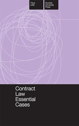 Contract Law Essential Cases by Tikus Little, 9781845861261