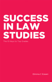 Success in Law Studies by Elimma Ezeani, 9781845861407