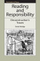 Reading and Responsibility (Deconstruction's Traces) by Derek Attridge, 9780748643189