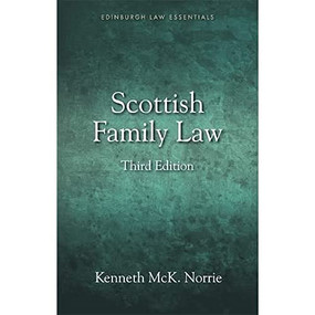 Scottish Family Law by Kenneth McK. Norrie, 9781845861537