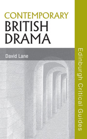 Contemporary British Drama by David Lane, 9780748638222