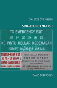 Singapore English by David Deterding, 9780748625451
