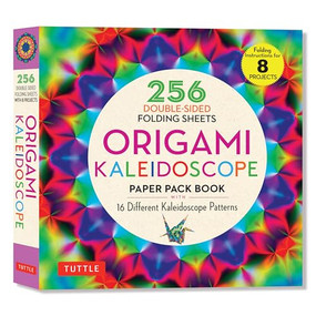 Origami Kaleidoscope Paper Pack Book (256 Double-Sided Folding Sheets (Includes Instructions for 8 Models)) - 9780804859301 by Tuttle Studio, 9780804859301
