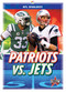 Patriots vs. Jets by Paul Bowker, 9781645190837