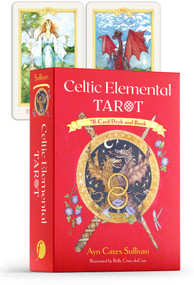Celtic Elemental Tarot (78-Card Deck and Book) by Ayn Cates Sullivan, Belle Crow duCray, Caitlín Matthews, 9798888502808