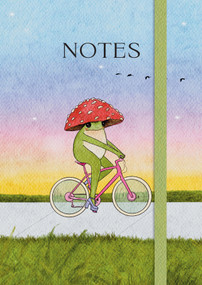 The Little Frog Notebook (A Beautiful 160-Page Lined Notebook Featuring the Internet's Beloved Mushroom Frog, from the Artist Maybell Eequay) by Maybell Eequay, 9781837997367