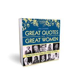 2026 Great Quotes From Great Women Boxed Calendar (Words from the Women Who Shaped the World) by Sourcebooks, 9781464229657