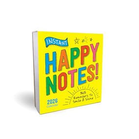 2026 Instant Happy Notes Boxed Calendar (365 Reminders to Smile and Shine!) by Sourcebooks, 9781464229664