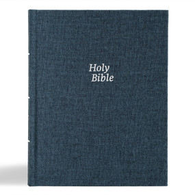 CSB Notetaking Bible, Revive Our Hearts Edition, Denim Cloth Over Board (With Prayers and Encouragement from Nancy DeMoss Wolgemuth) by Nancy DeMoss Wolgemuth, CSB Bibles by Holman, 9798384523598