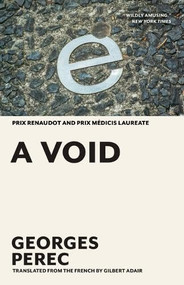 A Void - 9781567928228 by Georges Perec, Gilbert Adair, 9781567928228