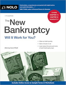 New Bankruptcy, The (Will It Work for You?) - 9781413332902 by Cara O'Neill, 9781413332902