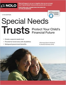 Special Needs Trusts (Protect Your Child's Financial Future) by Kevin Urbatsch, Jessica Farinas Jones, 9781413332841