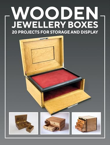 Wooden Jewellery Boxes by , 9781784947118
