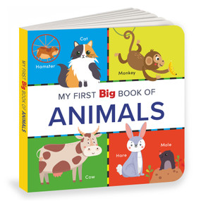 My First Big Book of Animals (Illustrated Board Book of Animals for PreSchool Kids, Toddlers | Book for 1+ [Penguin Early Learning Series]) by Penguin Books, 9789815127478