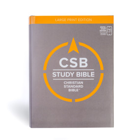 CSB Study Bible, Large Print, Digital Study Edition, Hardcover by CSB Bibles by Holman, 9798384526223