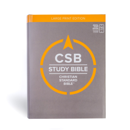CSB Study Bible, Large Print, Digital Study Edition, Hardcover by CSB Bibles by Holman, 9798384526223
