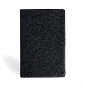 NASB Personal Size Giant Print Bible, Black Genuine Leather by Holman Bible Publishers, 9798384532071