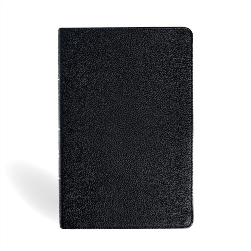 NASB Personal Size Giant Print Bible, Black Genuine Leather, Indexed by Holman Bible Publishers, 9798384532088