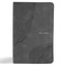 CSB Single-Column Compact Bible, Digital Study Edition, Charcoal LeatherTouch by CSB Bibles by Holman, 9798384533450