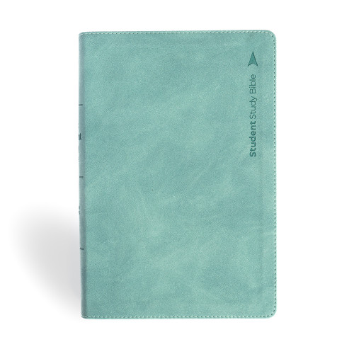 CSB Student Study Bible, Earthen Teal SuedeSoft LeatherTouch by CSB Bibles by Holman, 9798384533481