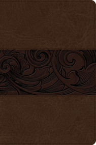 KJV Study Bible, Personal Size Edition, Mahogany LeatherTouch by Holman Bible Publishers, 9798384533597