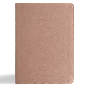 KJV Study Bible, Personal Size Edition, Rose Gold LeatherTouch by Holman Bible Publishers, 9798384533603