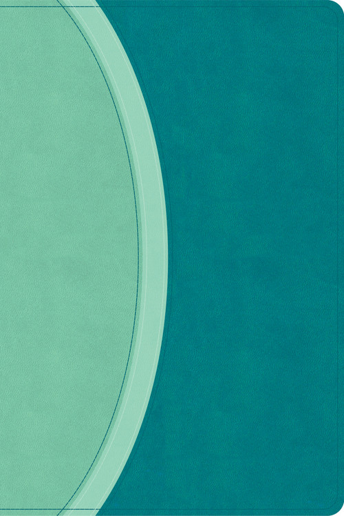 CSB Rainbow Study Bible, Teal LeatherTouch (Limited Edition) by CSB Bibles by Holman, 9798384534242