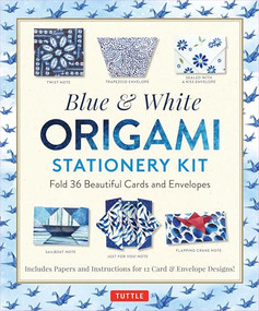 Blue & White Origami Stationery Kit - 9780804859196 by Tuttle Studio, 9780804859196