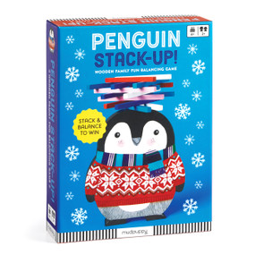 Penguin Stack-up Wooden Balancing Game by Mudpuppy, 9780735386341