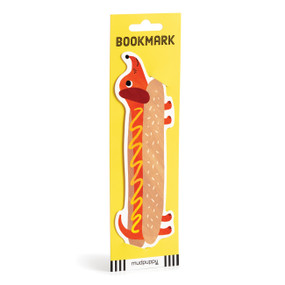 Doxie Hot Dog Bookmark by Mudpuppy, 9780735386433