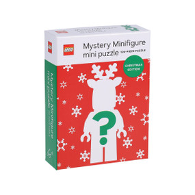 LEGO Mystery Minifigure Mini Puzzle (Christmas Edition) (126-Piece Puzzle) by Chronicle Books, 9781797233079